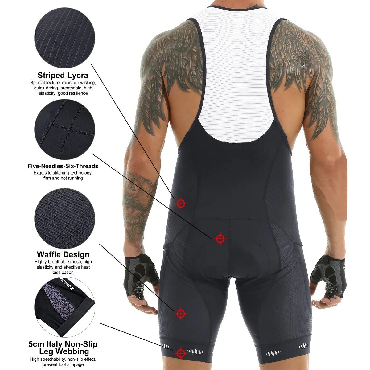 شورت قصير 5D وسادة جل-شورت بري - مراجعة Padded Cycling Shorts 5D Gel وسعره