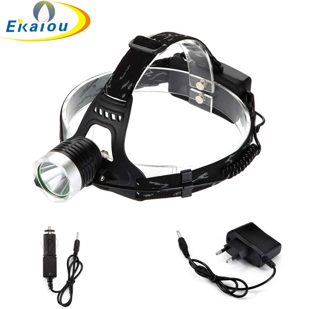 حار T6 LED كشافات إضاءة دراجة  - مراجعة Rechargeable Bicycle Headlight 1000 Lumen وسعره