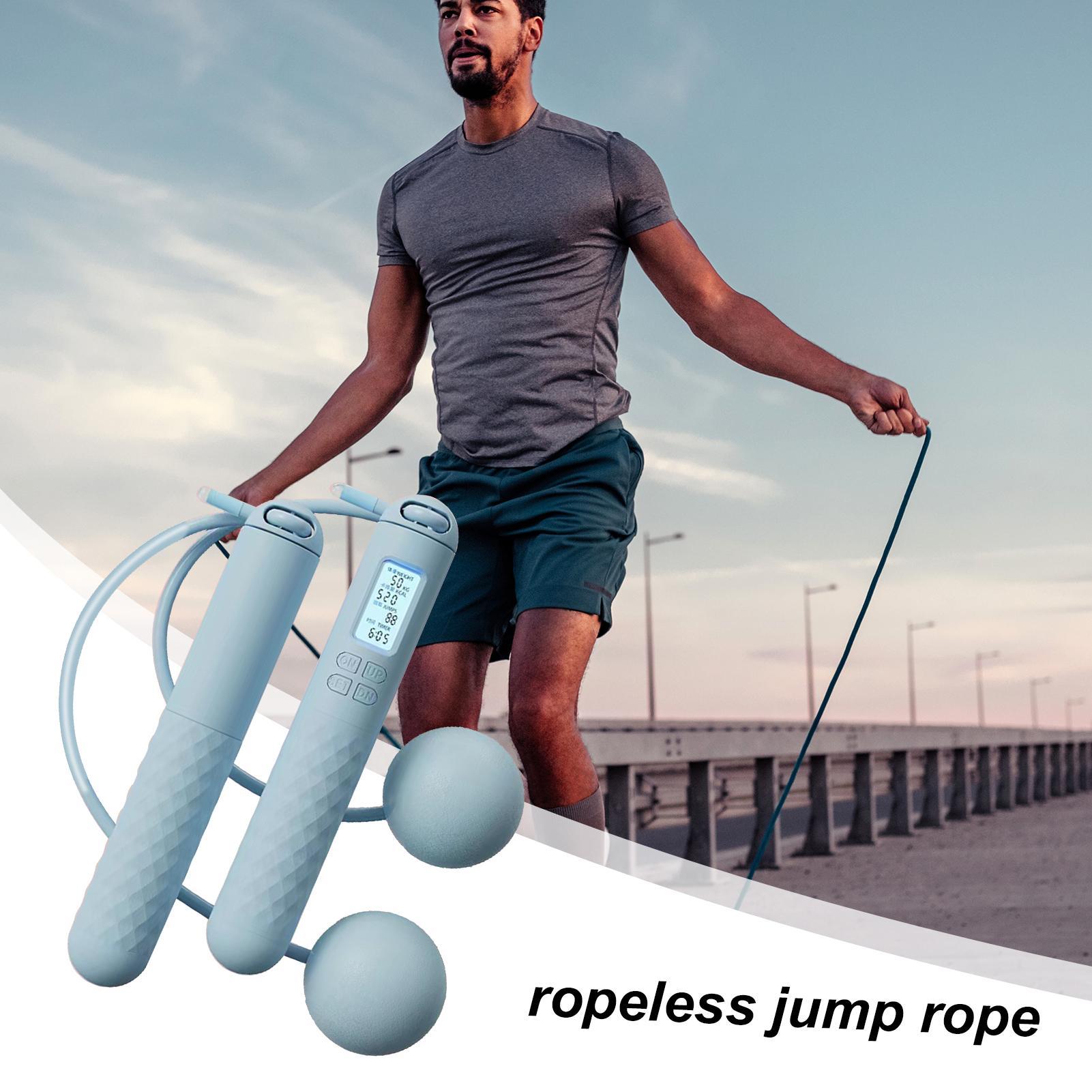 حبل القفز بدون حبال مع عداد ال - مراجعة Smart Jump Rope Digital Counter وسعره