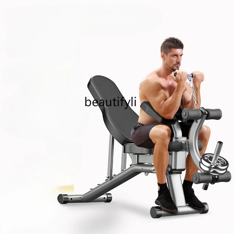 مقعد دمبل A49 منزلي متعدد الوظ - مراجعة Push Up Board Foldable Multi Function وسعره