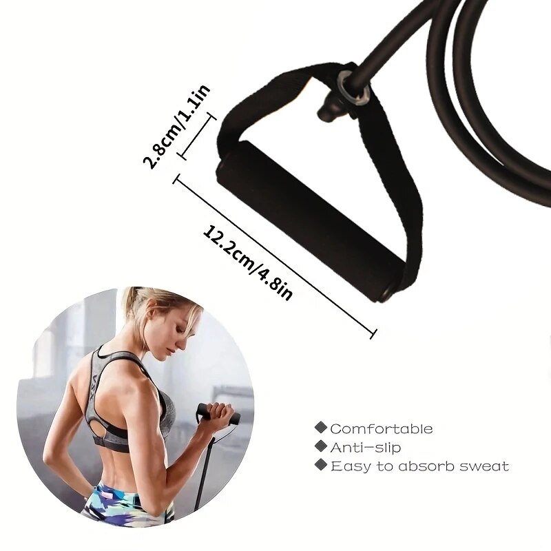 أشرطة مقاومة مع مقابض، أشرطة ت - مراجعة Fitness Equipment وسعره