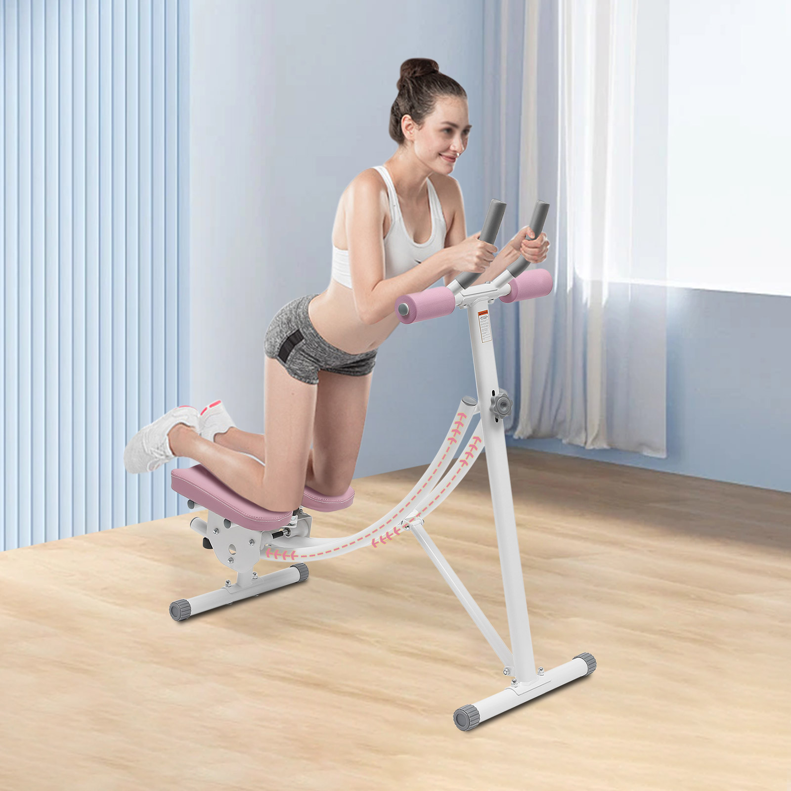جهاز تمارين البطن قابل للتعديل - مراجعة Ab Roller Wheel With Elbow Support وسعره