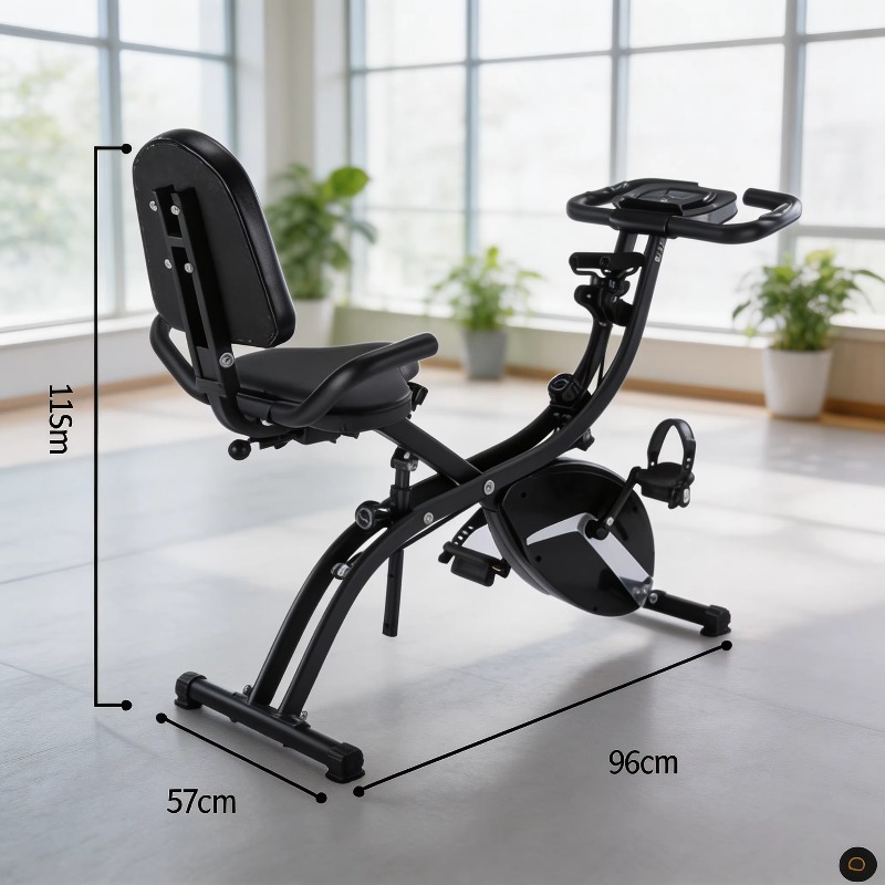 دراجة تمارين منزلية قابلة للطي - مراجعة Exercise Bike Magnetic Resistance وسعره