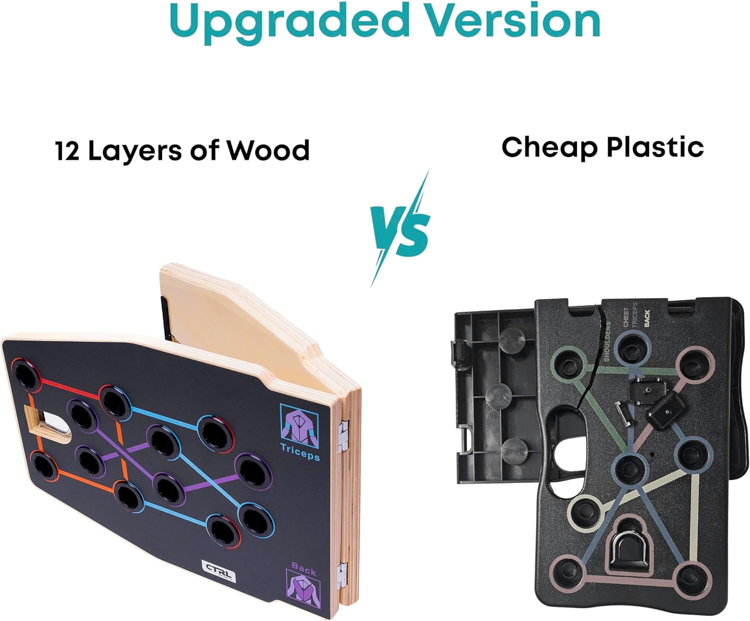 لوح تمارين الضغط متعدد الوظائف - مراجعة Push Up Board Foldable Multi Function وسعره