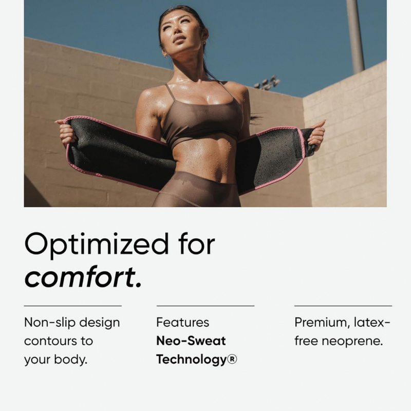 حزام تنحيف الخصر من النيوبرين  - مراجعة Sweat Waist Trainer Belt Neoprene وسعره