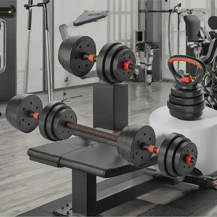 مجموعة دمبل قابلة للتعديل، وزن - مراجعة Adjustable Dumbbell Pair 40Kg وسعره