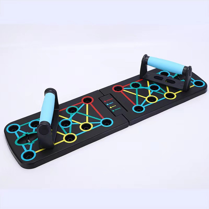 مجموعة لوحة رفع محمولة متعددة  - مراجعة Push Up Board Foldable Multi Function وسعره