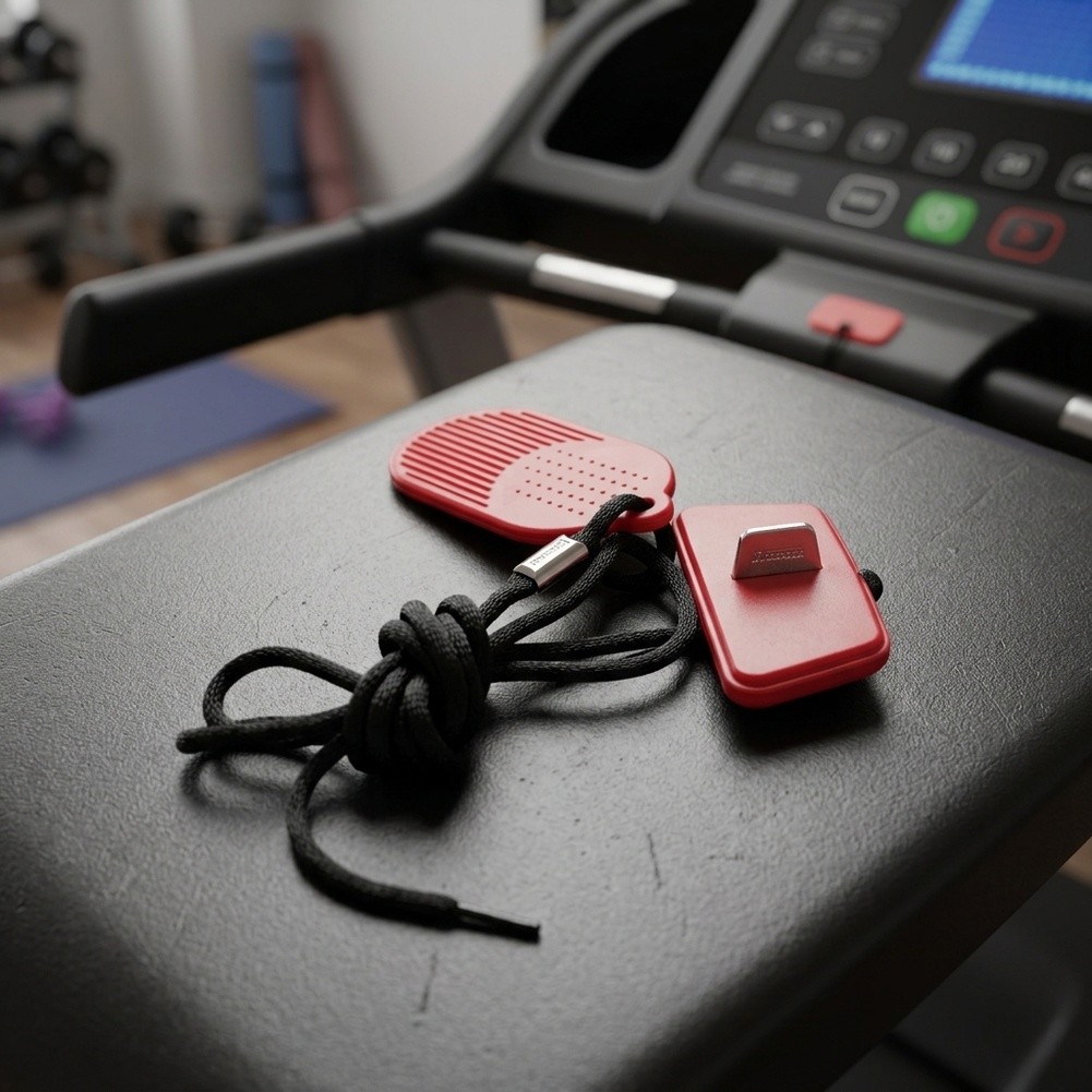 مفتاح أمان أحمر بلاستيكي للإيق - مراجعة Fitness Equipment وسعره