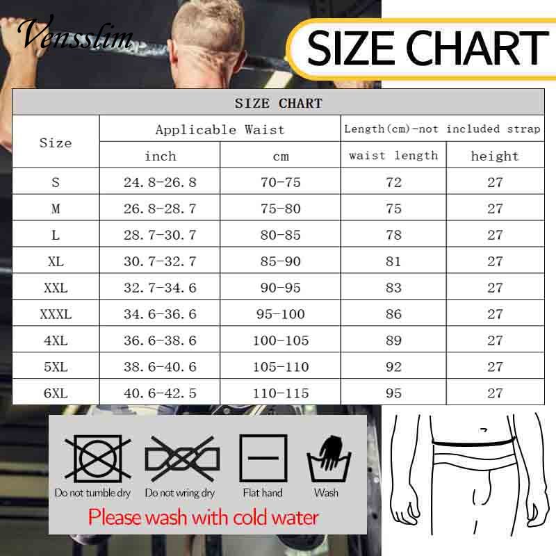 Vensslim الرجال مدرب خصر المتق - مراجعة Sweat Waist Trainer Belt Neoprene وسعره