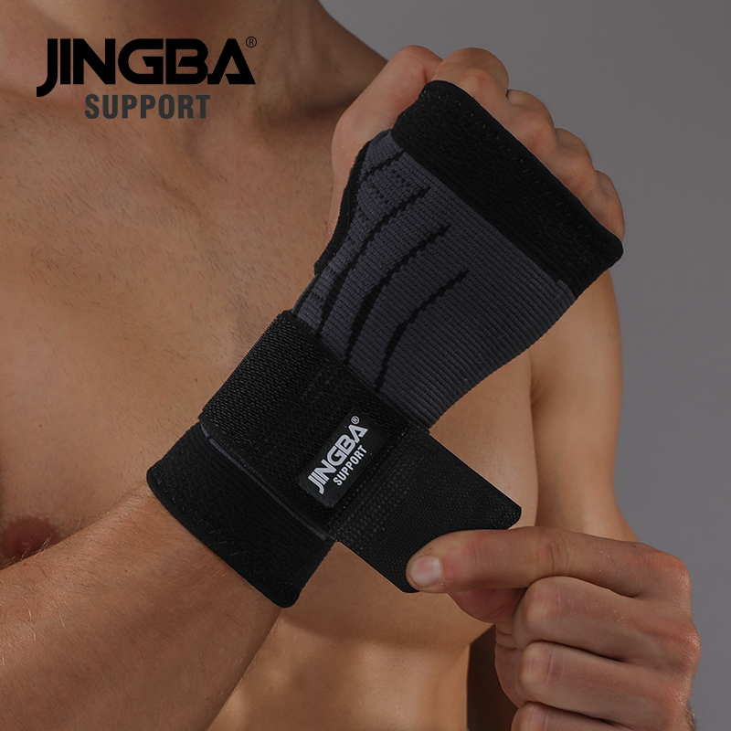 JINGBA دعم 1 قطعة لفافات اليدي - مراجعة Wrist Wraps Weightlifting Support وسعره