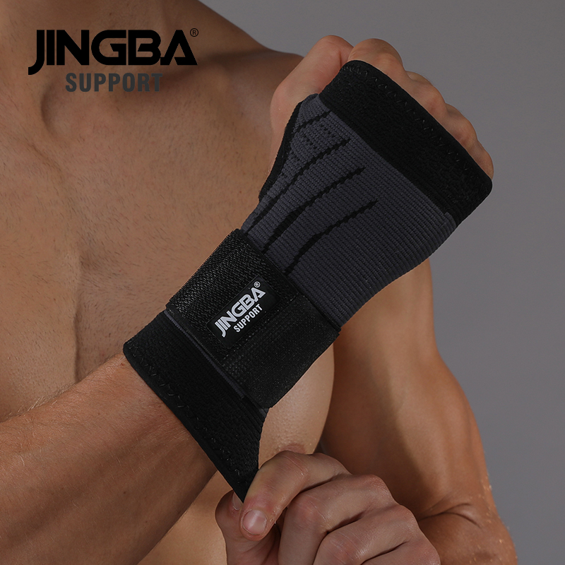 JINGBA دعم 1 قطعة لفافات اليدي - مراجعة Wrist Wraps Weightlifting Support وسعره