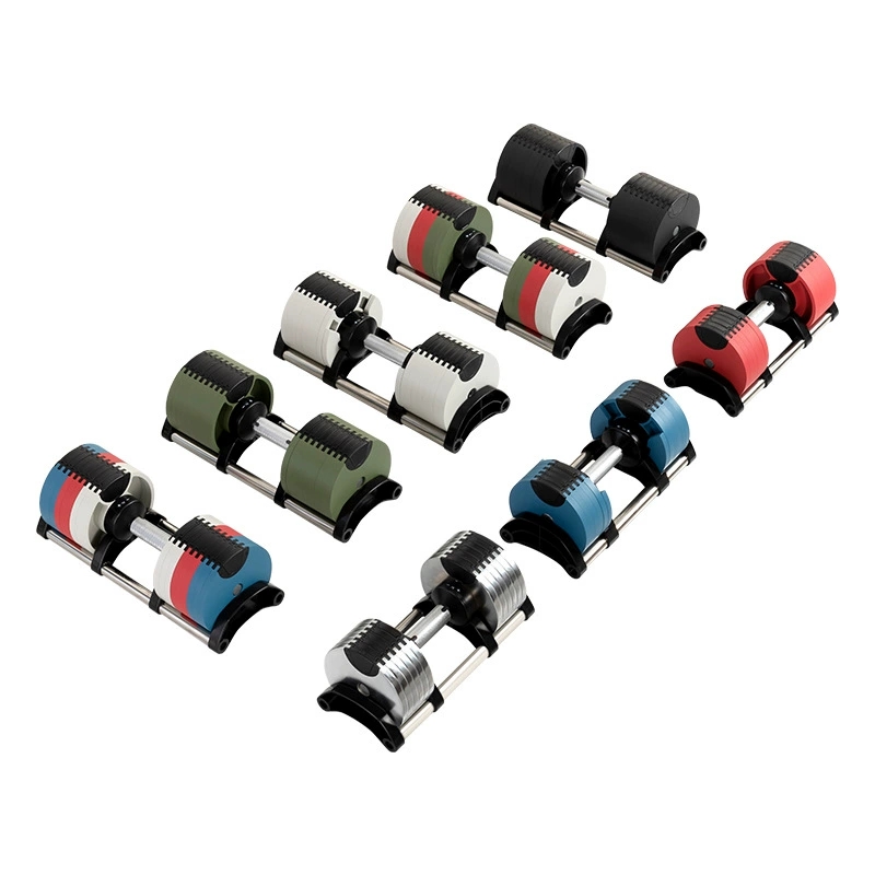 للياقة البدنية المنزلية الدمبل - مراجعة Adjustable Dumbbell Pair 40Kg وسعره