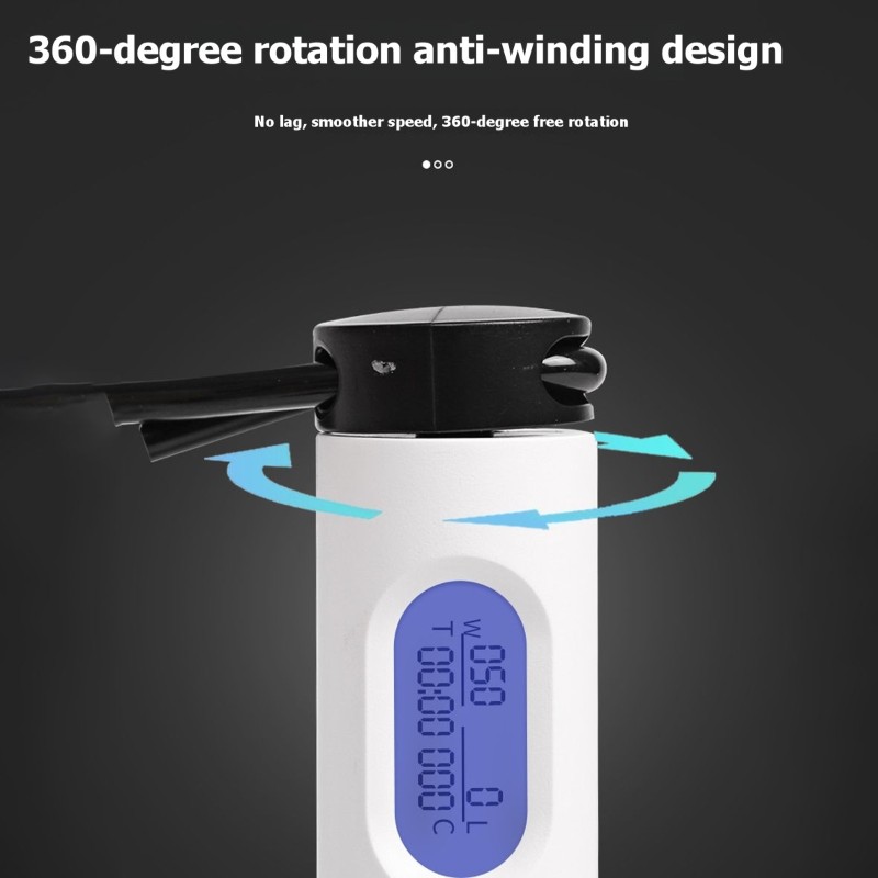 【خاص】حبل قفز ذكي متعدد الوظائف - مراجعة Smart Jump Rope Digital Counter وسعره