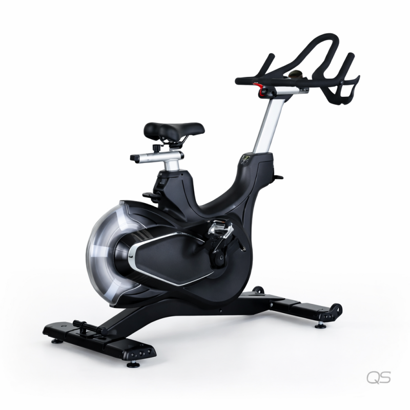 دراجة تمارين تجارية QS X-D06 ل - مراجعة Exercise Bike Magnetic Resistance وسعره