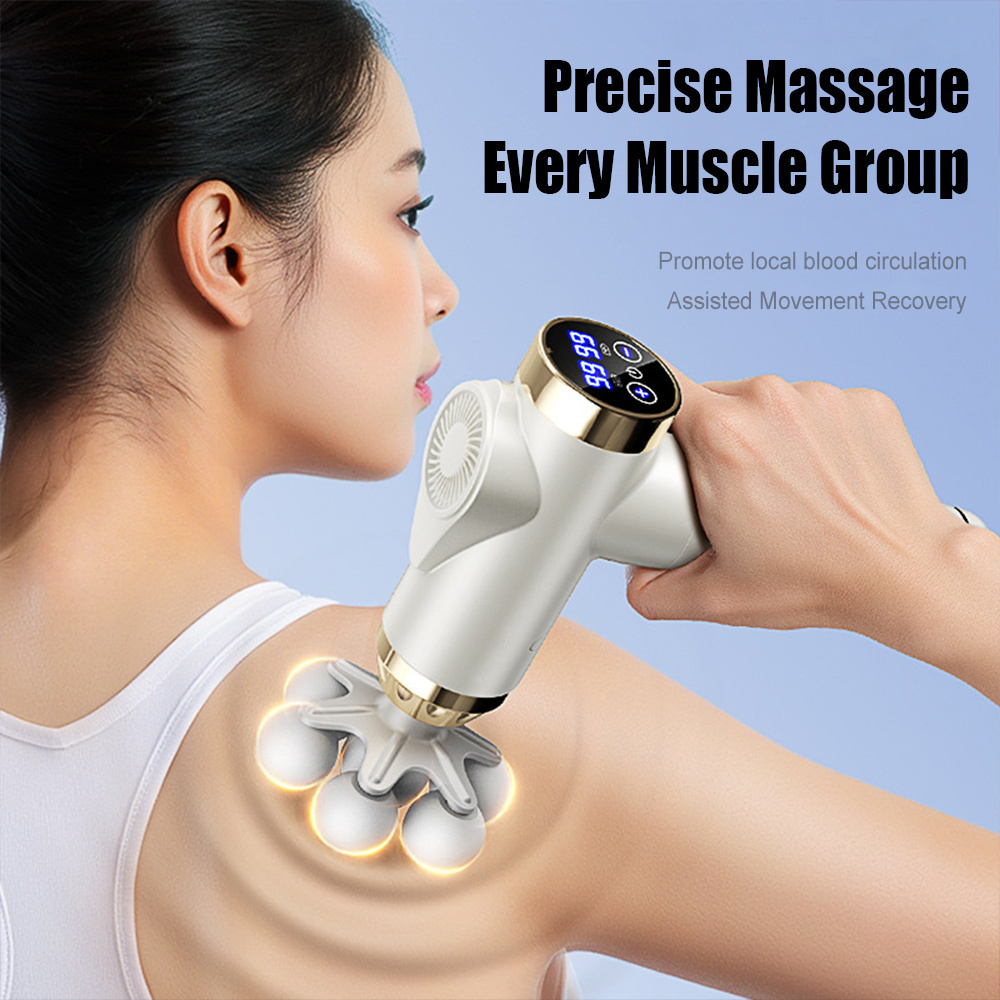 جهاز تدليك كهربائي احترافي للأ - مراجعة Electric Massage Gun Deep Tissue وسعره