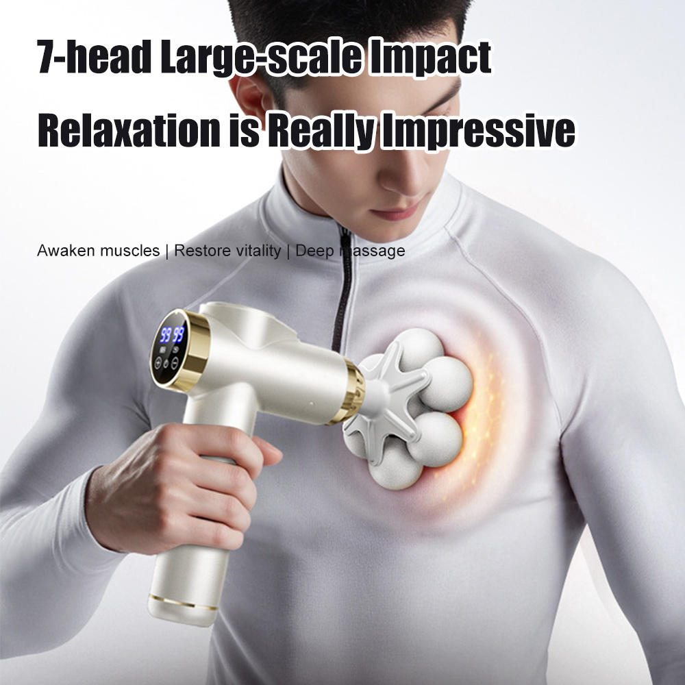 جهاز تدليك كهربائي احترافي للأ - مراجعة Electric Massage Gun Deep Tissue وسعره
