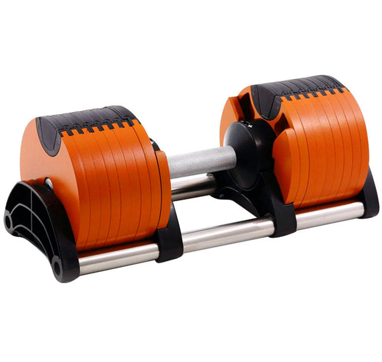 مجموعة دمبلز قابلة للتعديل من  - مراجعة Adjustable Dumbbell Pair 40Kg وسعره