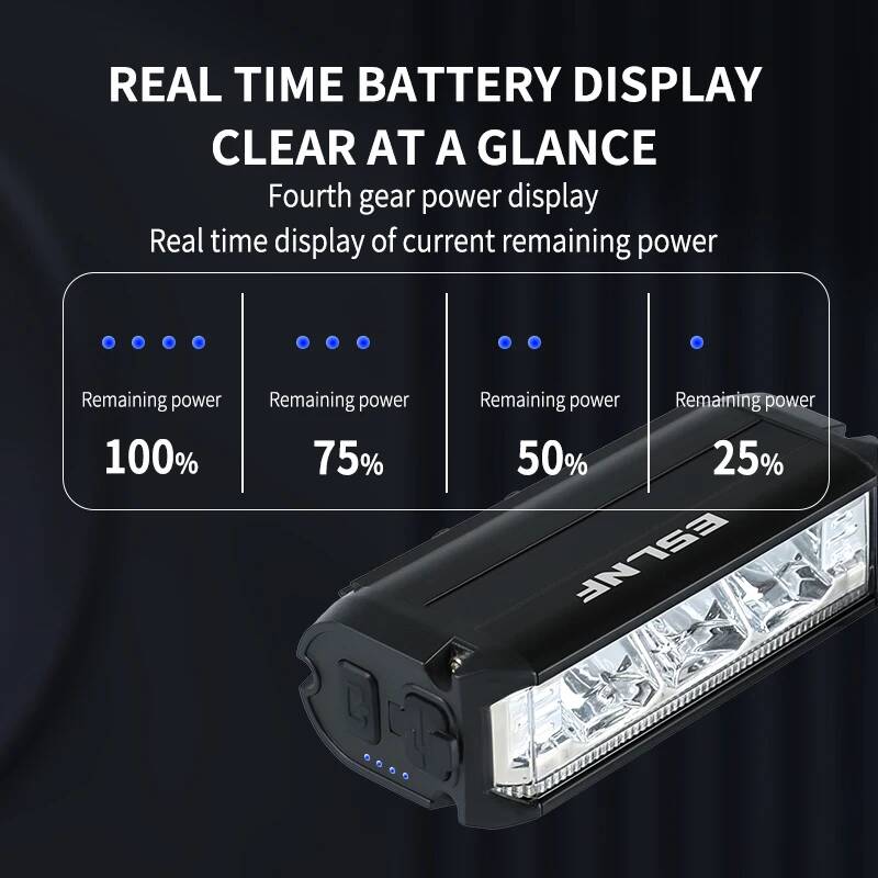 مصباح أمامي للدراجة ESLNF 1000 - مراجعة Rechargeable Bicycle Headlight 1000 Lumen وسعره