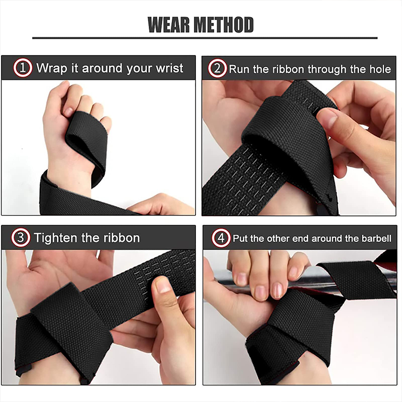 قطعتان من أحزمة رفع الأثقال وق - مراجعة Wrist Wraps Weightlifting Support وسعره