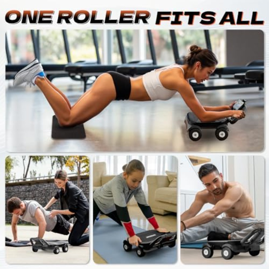 عجلة تمارين البطن للاستخدام ال - مراجعة Ab Roller Wheel With Elbow Support وسعره